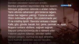 Bedi̇rhan Gökçenin Sesinden Mehmet Aki̇f Ersoyun Çanakkale Şehitlerine Şiiri