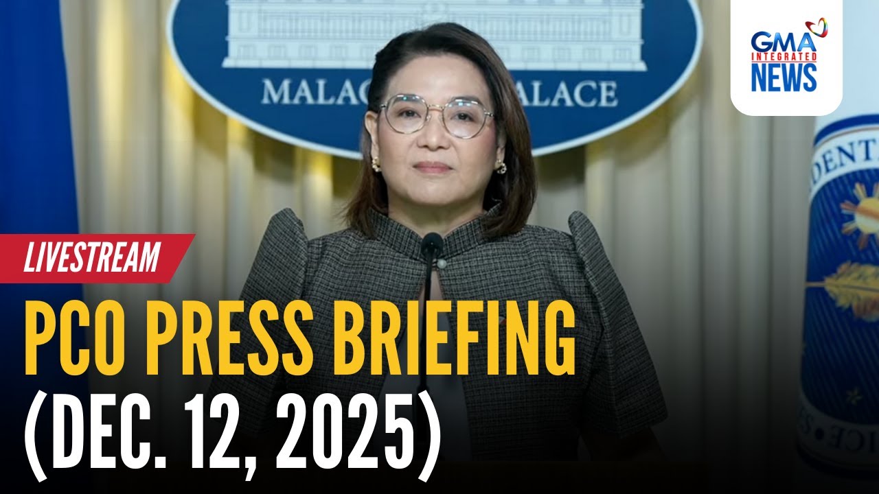 PCO press briefing (Dec. 12, 2025) | GMA Integrated New