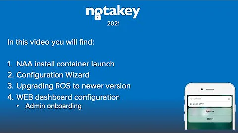 How to install Notakey Authentication Appliance