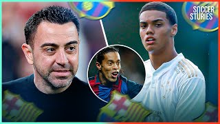Ronaldinhos Son Impressed Xavi At Fc Barcelona