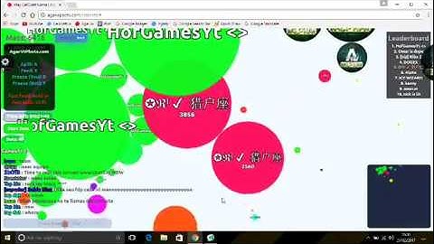 Cellcraft.io Gameplay With Bots (AgarVIP) :: + Teaming