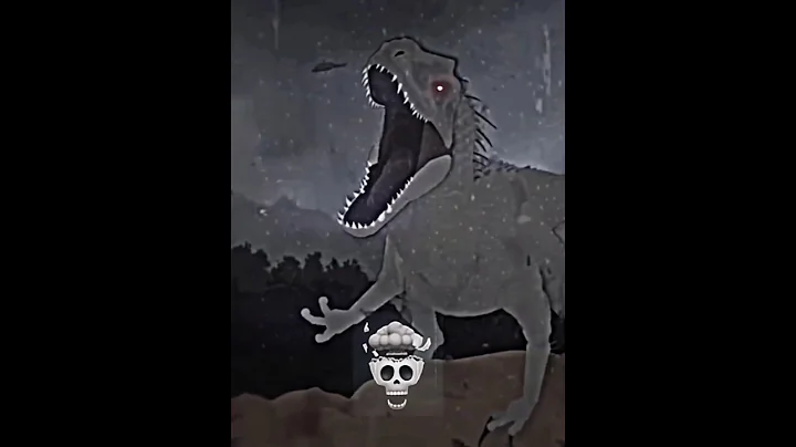 T.Rex and Spinosaurus VS Indominus and giganotosaurus | Skull face edit