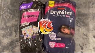 Ninjamas Vs. Drynites Goodnites, 2026. Spanish.