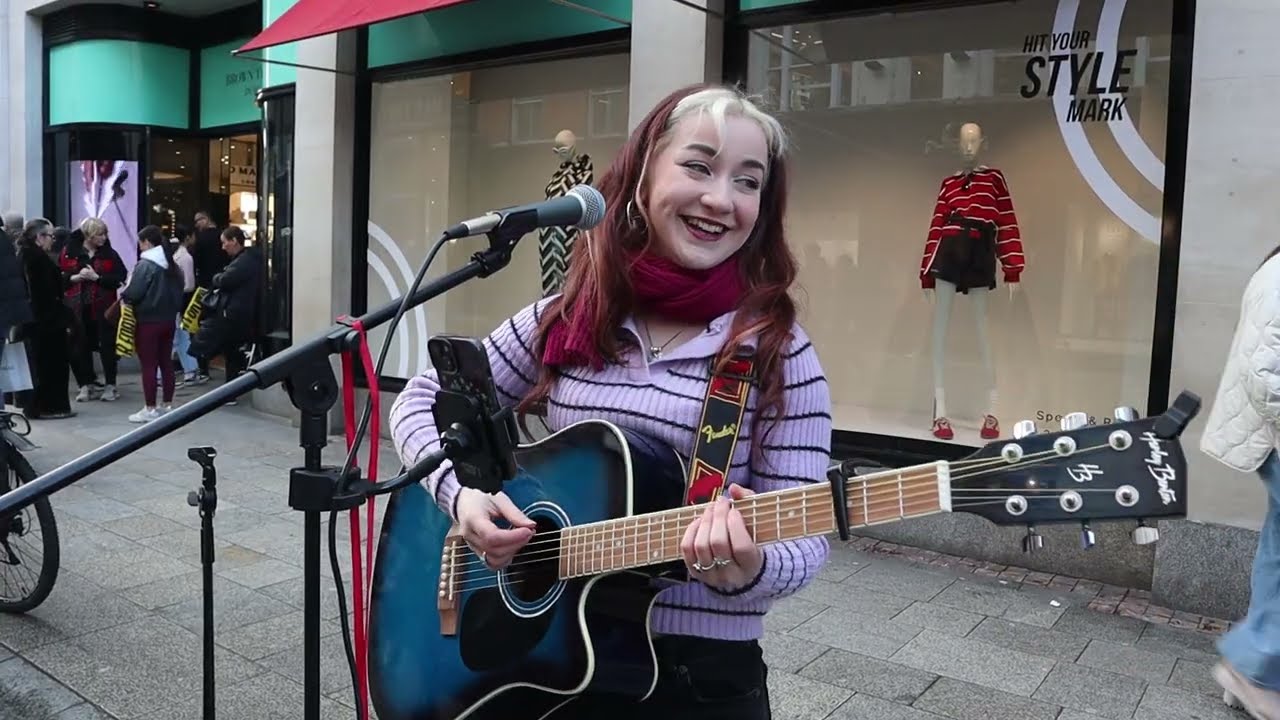The Verve (Bitter Sweet Symphony) Performed by Ameera on Grafton Street 