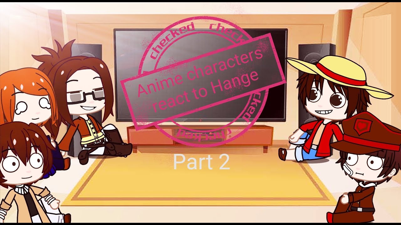 Anime characters react to Hange❗S4 Spoilers❗ (Part 2)