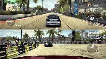 GRID2 Multiplayer Split Screen Part 2