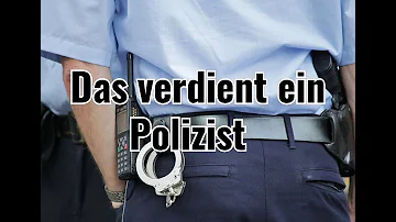 Wie viel verdient man bei der Polizei netto?