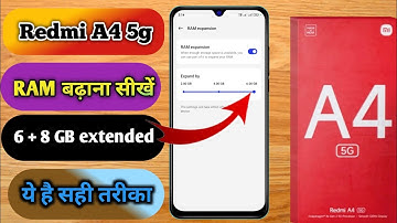 redmi a4 5g ram expansion, redmi a4 5g ram kaise badhaye, redmi a4 5g ram increase