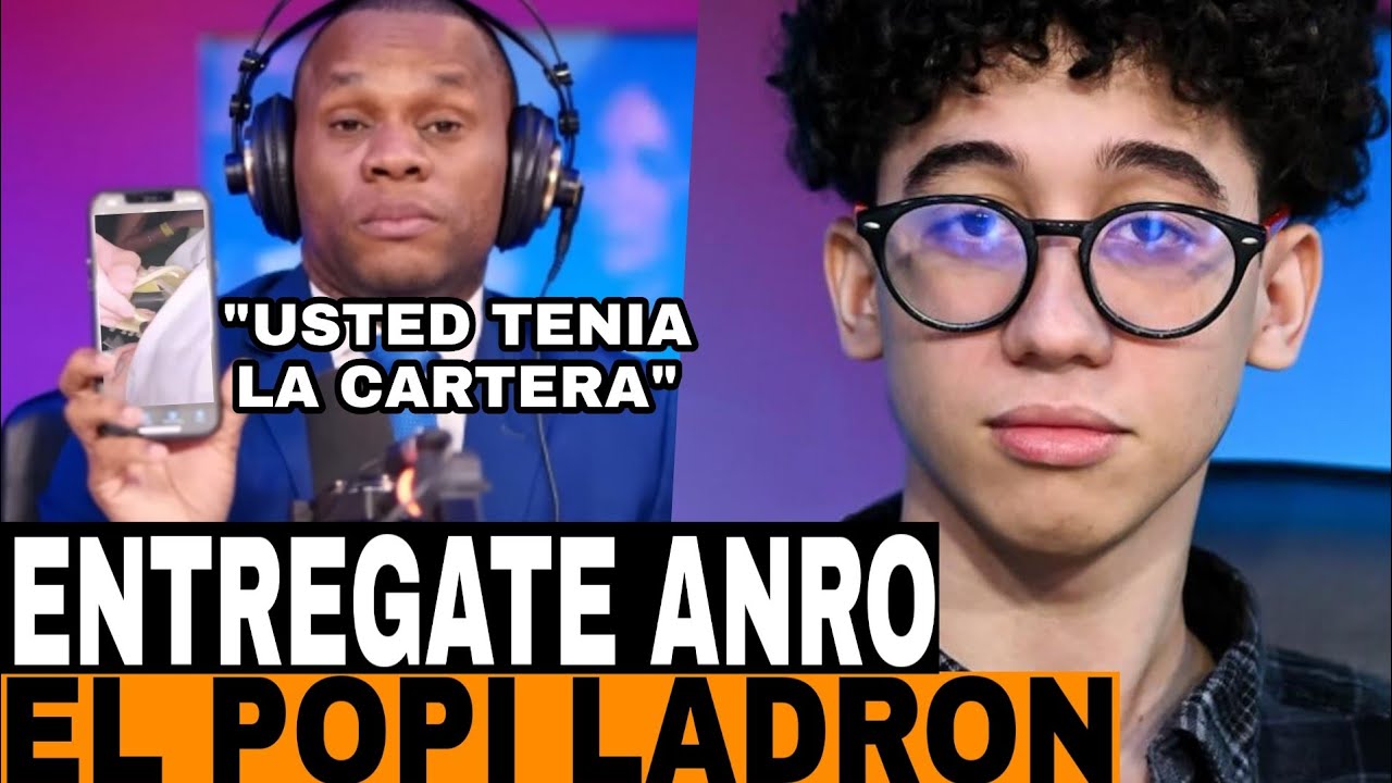 ¡DIOS MIO! RAMON TOLENTINO MUESTRA VIDE0 DE ANRO RIVAS CON LA CARTERA Y ...