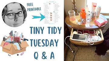 Get To Know Me! Tiny Tidy Q & A | One Year Tiny Tidy Tuesday Collab Anniversary
