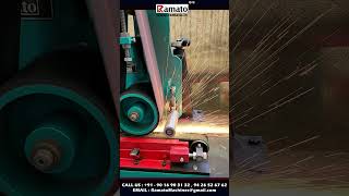 Automatic Wide Belt Sander ⚙️ Industrial Wood & Metal Sanding Machine | RAMATO® Rajkot India