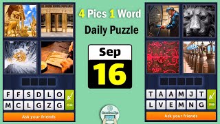4 Pics 1 Word September 16 2022 Daily Puzzle Answer