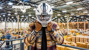 The Most Technologically Advanced FOOTBALL HELMET in the World at the Riddell HQ | Sports Dissected