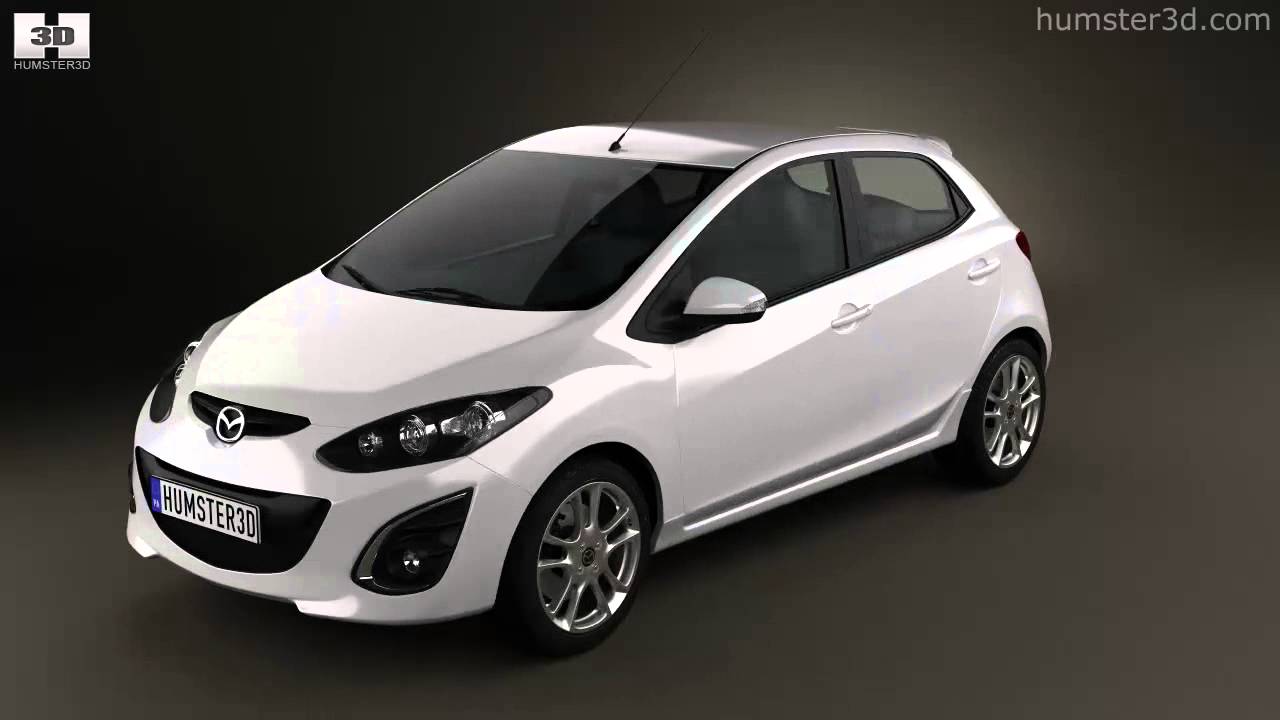 mazda 2 demio 5 door r 2013 by 3d model store humster3d mazda 2 demio 5 door r 2013 by 3d model store humster3d