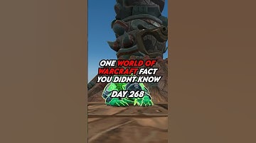 Here’s one world of Warcraft fact you didn’t know!Day 268 #warcraft #worldofwarcraft