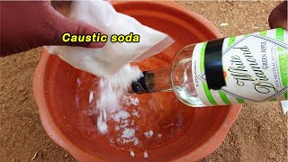 CAUSTIC SODA Uses ❤❤  | How to Use Caustic Soda for Cleaning | Kitchen Cleaning Tips | CAUSTIC SODA