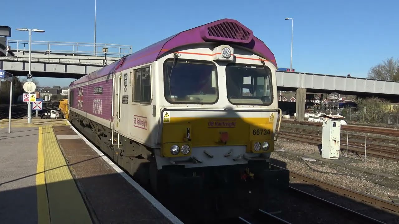 Class 66's Galore Shed Heaven at Eastleigh Part 2