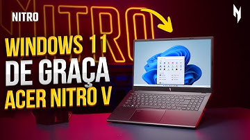 Como INSTALAR WINDOWS no ACER NITRO V 15 (PASSO A PASSO)