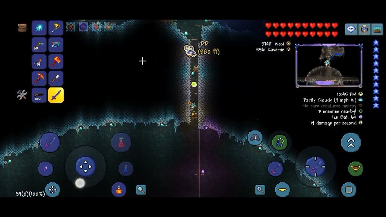 terraria 1.4.4.1 look for helium moss!? YouTube