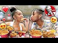 Are We Together??? Are We Having Kids??? | KFC MUKBANG WITH KENNEDY!!