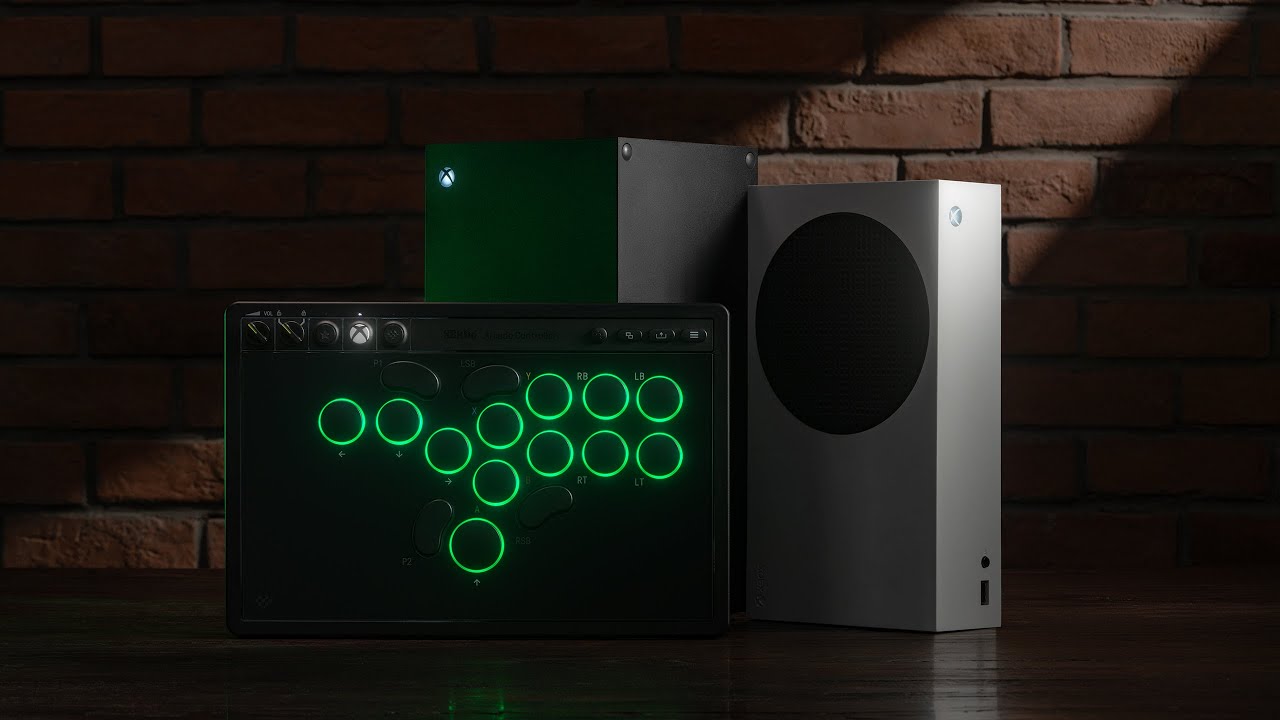 8BitDo Arcade Controller For Xbox (Hardware) - Review 8 YouTube player