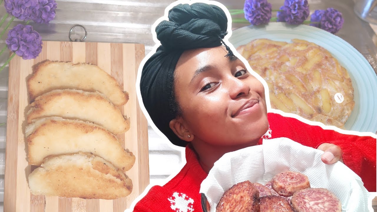 Breakfast Ideas OTHER THAN Bread // Pan Fried Nduma / Pan Fried Left