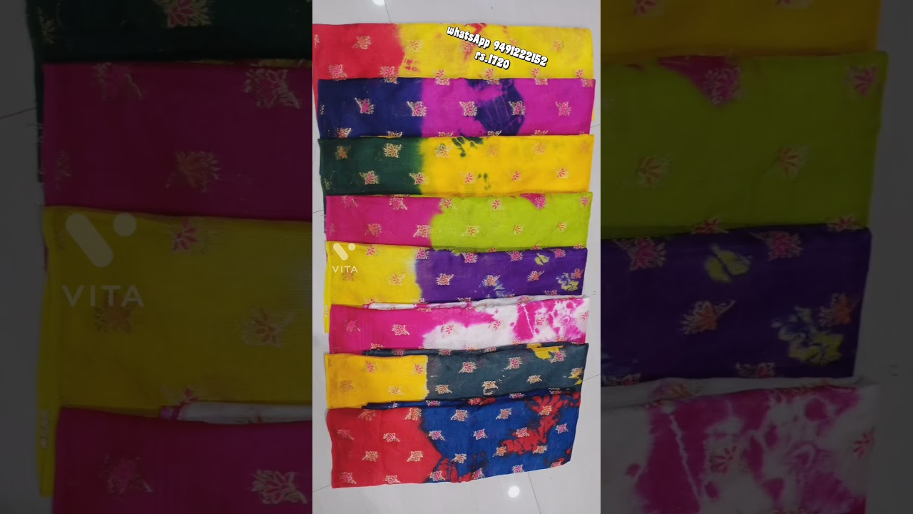 Jute weaving Meena butta sarees