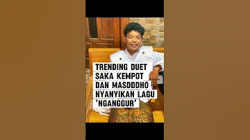 Saka Kempot viral nyanyikan lagu Nganggur karya Masdddho #shortvideo #didikempot #dangdut