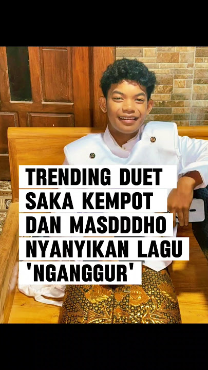 Saka Kempot viral nyanyikan lagu Nganggur karya Masdddho #shortvideo #didikempot #dangdut