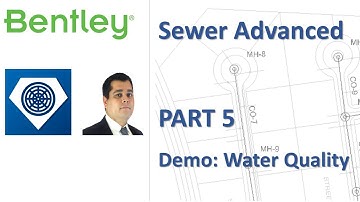 SewerGEMS Advanced Training Part 5 - Demo of Water Quality