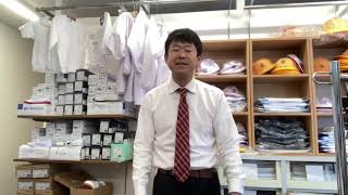 学生服　学生衣料(体操服　靴　給食エプロン他）会社制服　(有)オオサカユニフォーム　北村裕次