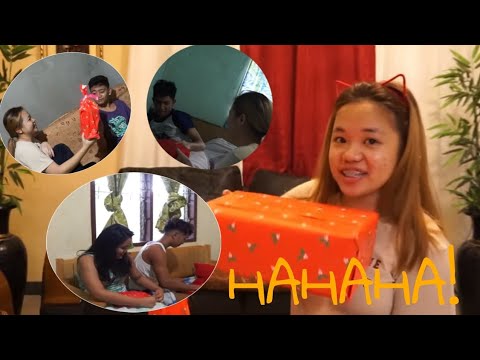 GIFT PRANK TO MY COUSIN | GRABE REACTION NILA!