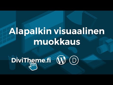 Video: Visuaalisten Kirjanmerkkien Mukauttaminen