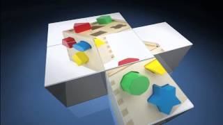 Melissa & Doug Toys: Shape Sorting Cube - Created using Flixpress.com