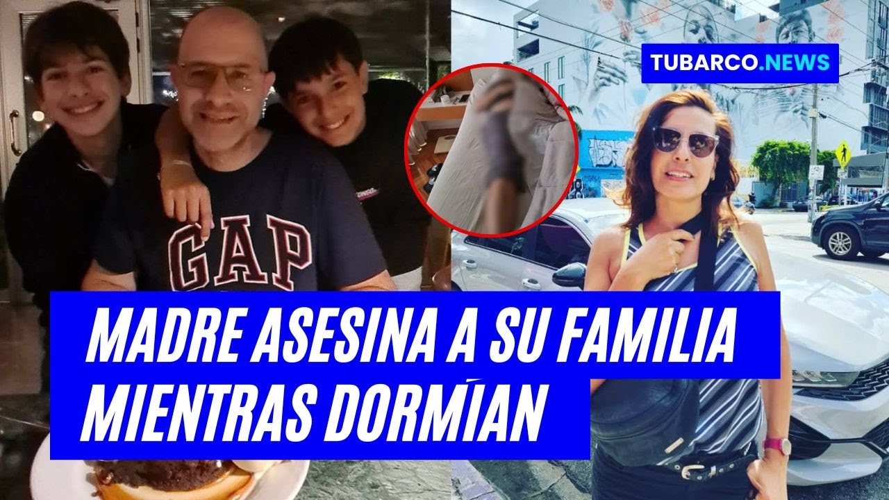 Dejó una carta antes de matar a su esposo e hijos de 15 y 12 años: “No era ella, estaba enferma”