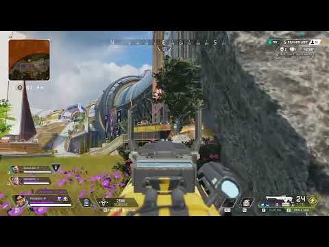 【APEX】Flanked Rampart! 6 Kills Win on Olympus as Crypto