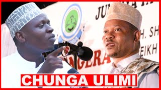 SHEIKH AFUNGUKA KAULI YA SHEIKH MKUU WA DAR JUU YA MAASKOFU WA MTAANI/