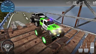 Car Games - Police Monster Truck Impossible Crawling Monster - Car Extreme Racing Android screenshot 4