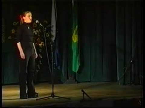 Jane Rooney 2002 Scr Solo Singing All Ireland Champion