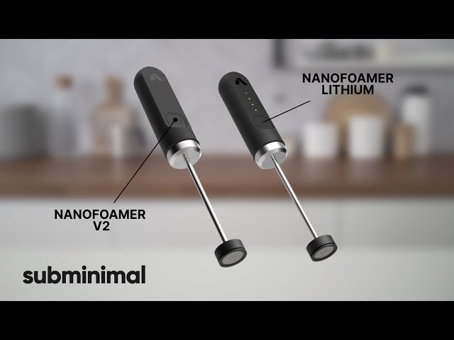 Subminimal NanoFoamer Version 2 - milk frother