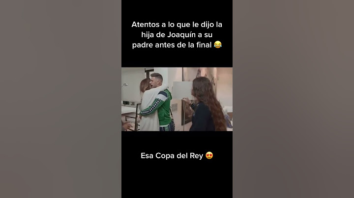 Qué grande la hija de Joaquín #futbol #betis #joaquin