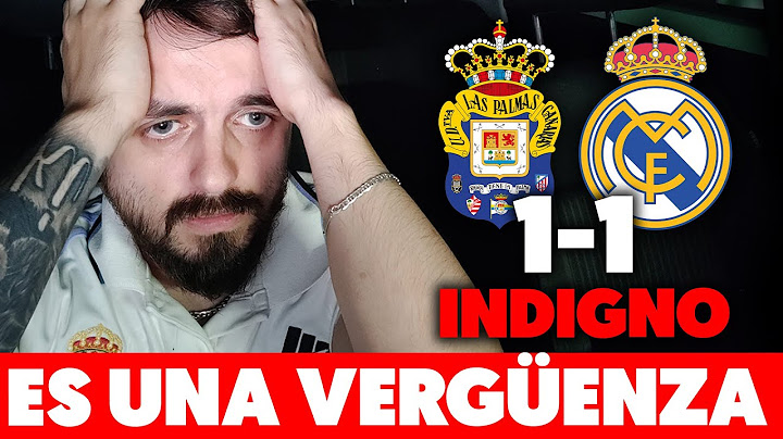 🤬¡ESTO ES UNA VERGÜENZA! INDIGNANTE PINCHAZO del REAL MADRID ante LAS PALMAS 1-1 · INDIGNO 1º TIEMPO
