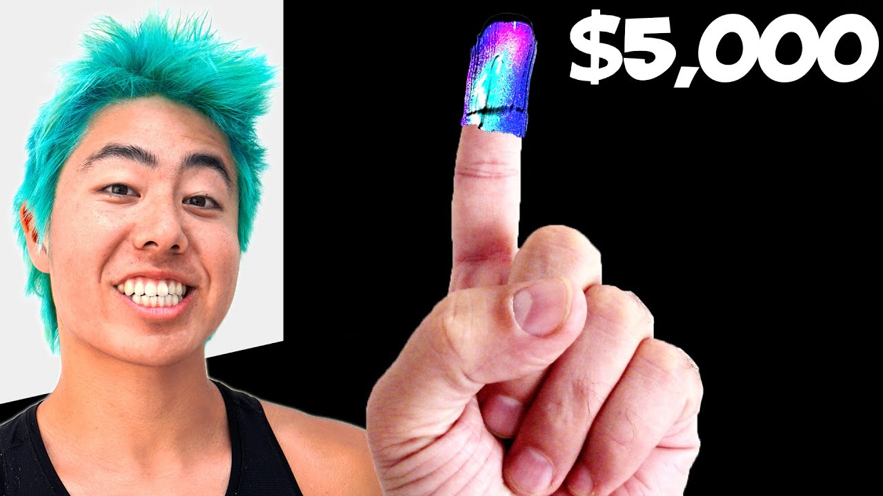 Best Finger Painting Wins $5,000 Challenge!