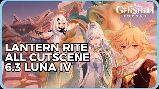 All Cutscenes: Lantern Rite 6.3 "Luna IV" | Genshin Impact