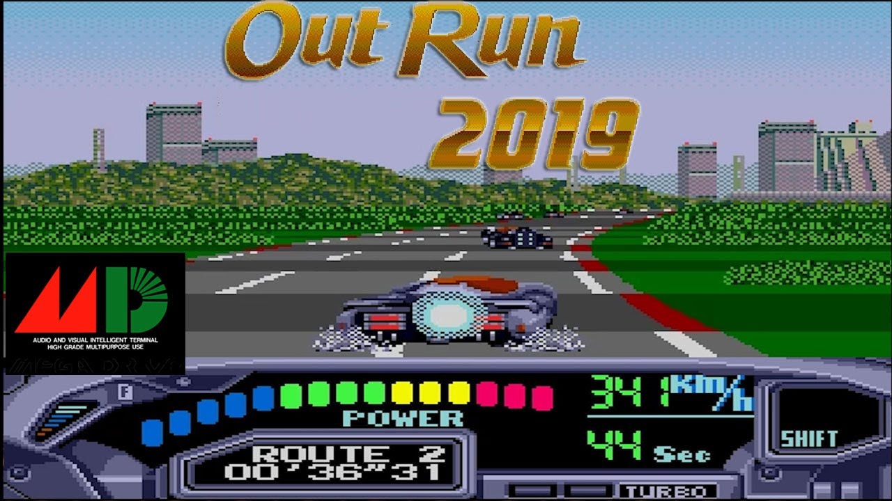 エンタメ/ホビーメガドライブ アウトラン2019　Mega Drive MD OutRun