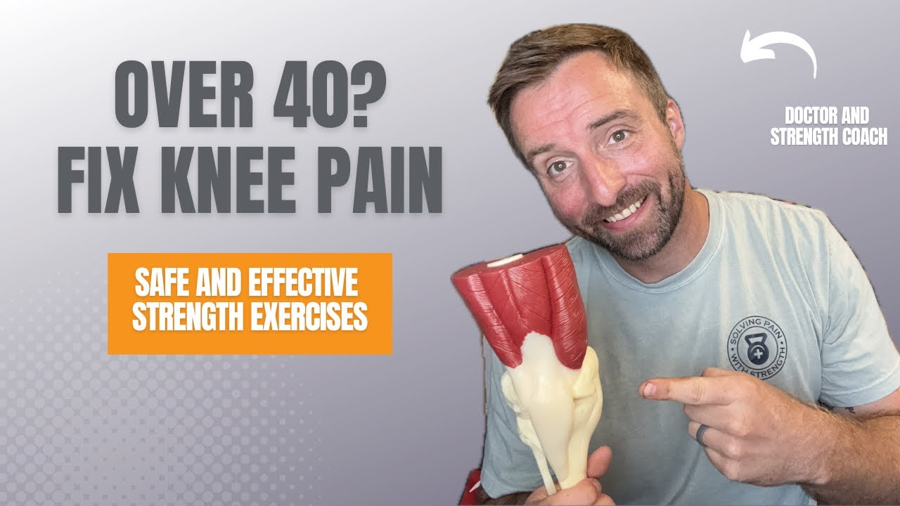 Knee Pain Over 40? Strength Exercises That Actually Help - YouTube