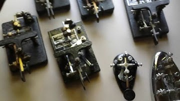 McElroy Telegraph Bugs and Keys