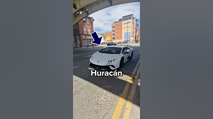 Difference Between Lamborghini Aventador and Huracan? 😳