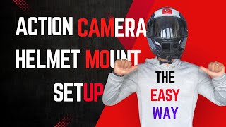 DJI Osmo Action 4 Helmet Mount | Action Camera Helmet Mount