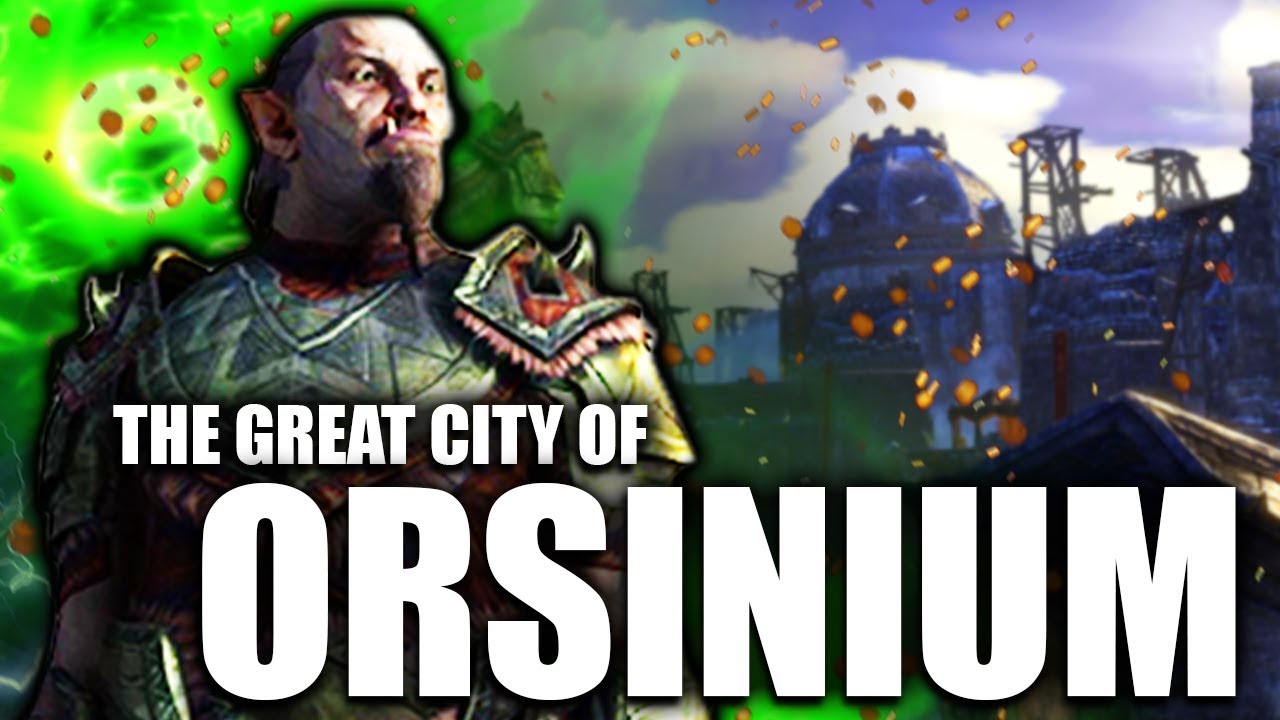 The CITY of ORCS Orsinium EXPLAINED! Elder Scrolls Lore YouTube